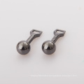 gunmetal alloy metal zipper pullers